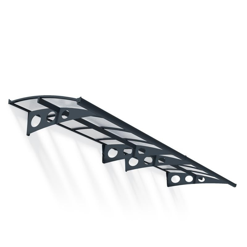 Palram - Canopia 4460 Herald Doorway Canopy - Grey Mist | Sheds.co.uk
