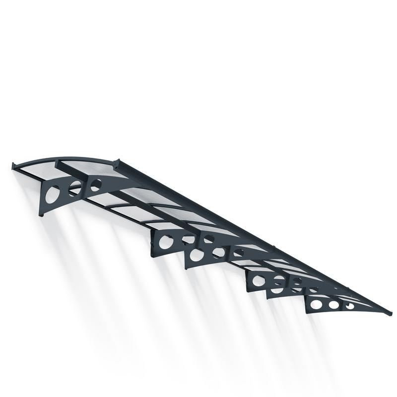 Palram - Canopia 6690 Herald Doorway Canopy - Grey Mist | Sheds.co.uk