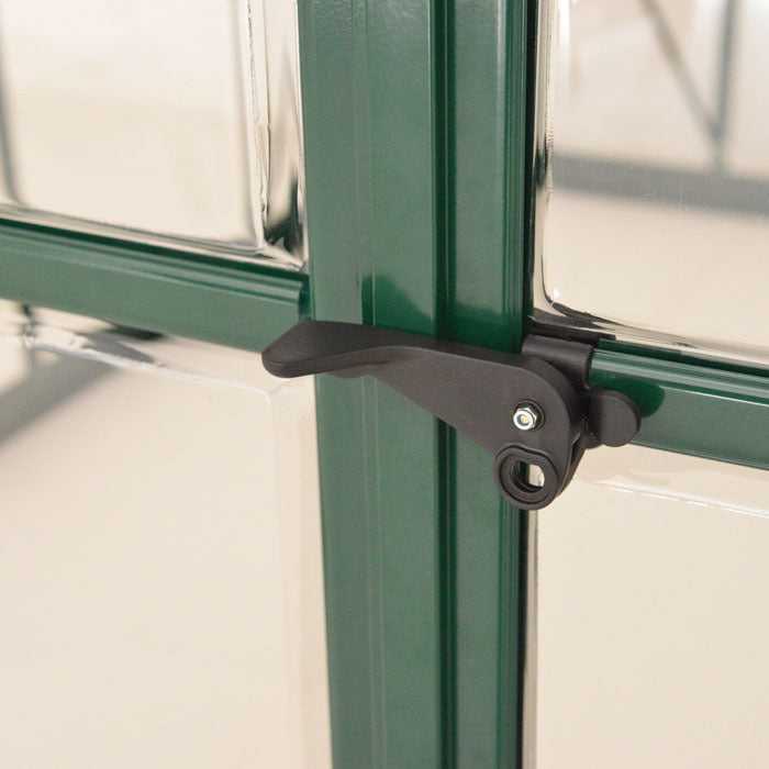 Palram - Canopia 8' x 8' Balance Green Polycarbonate Greenhouse | Sheds.co.uk