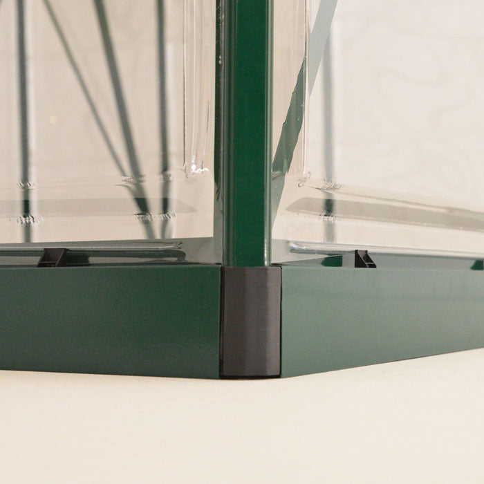 Palram - Canopia 8' x 8' Balance Green Polycarbonate Greenhouse | Sheds.co.uk