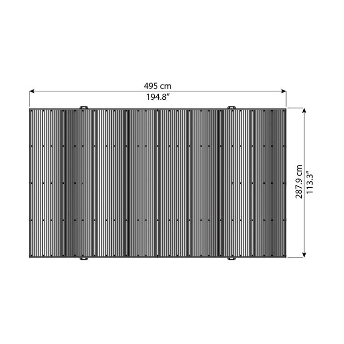 Palram - Canopia Deluxe Freestanding Car Shelter | Sheds.co.uk
