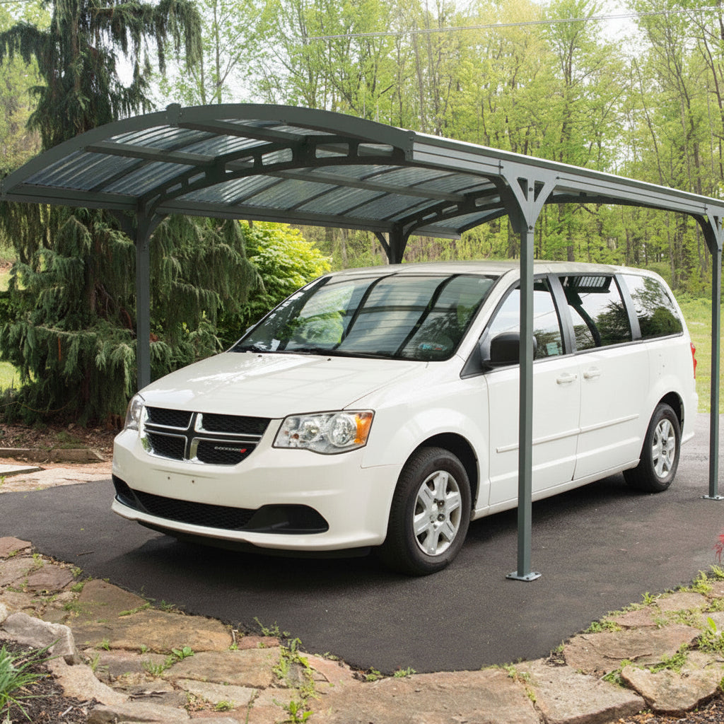 Palram - Canopia Deluxe Freestanding Car Shelter | Sheds.co.uk
