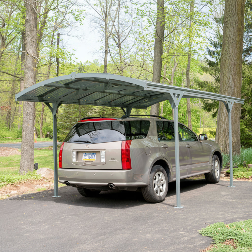 Palram - Canopia Deluxe Freestanding Car Shelter | Sheds.co.uk