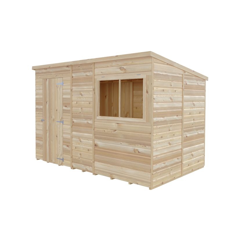 Loxley 10' x 6' Shiplap Pent Shed | Sheds.co.uk