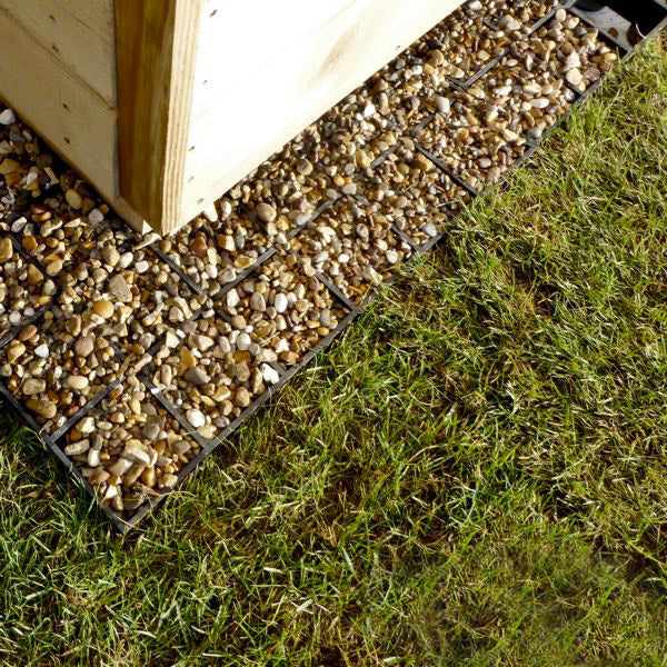 Plastic Pro Base With Anchor Kit | Sheds.co.uk