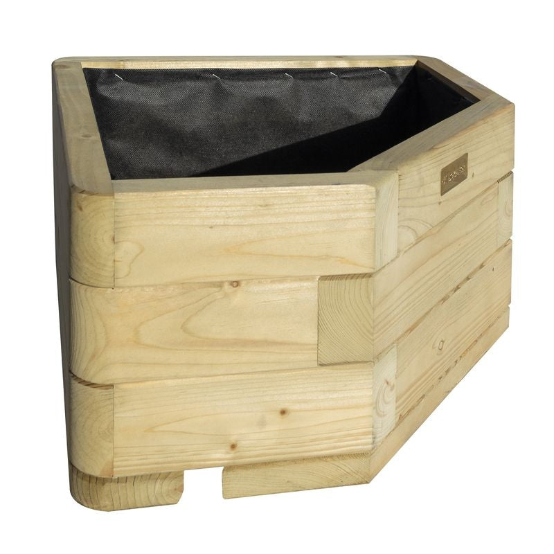 Rowlinson Marberry Corner Planter | Sheds.co.uk