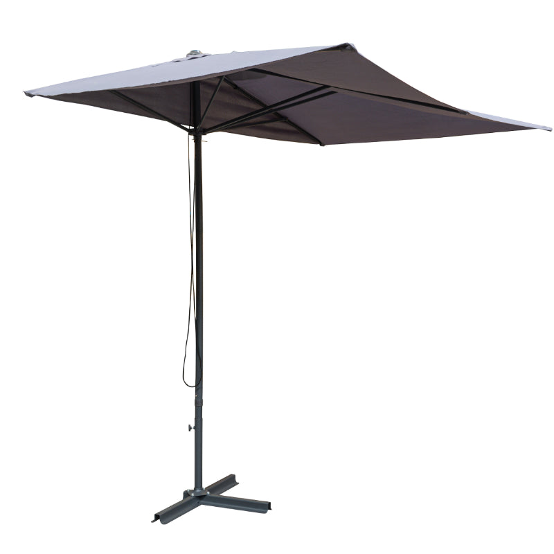 Rowlinson Prestbury Half Parasol | Sheds.co.uk