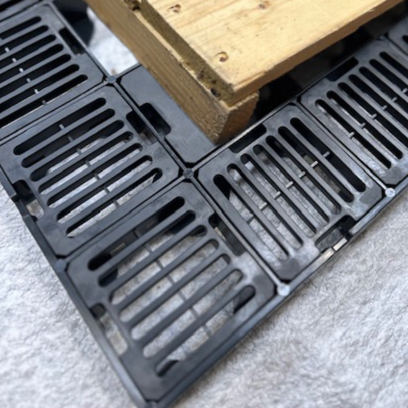 Plastic Pro Base With Anchor Kit & French Drain | Sheds.co.uk