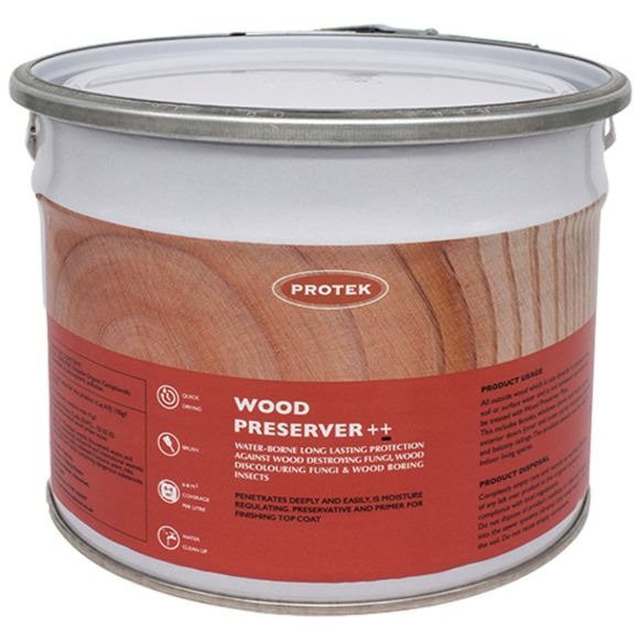 Protek Wood Preserver ++ - Clear | Sheds.co.uk