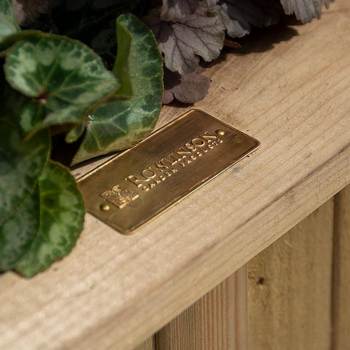 Rowlinson Heritage Rectangular Large Planter | Sheds.co.uk
