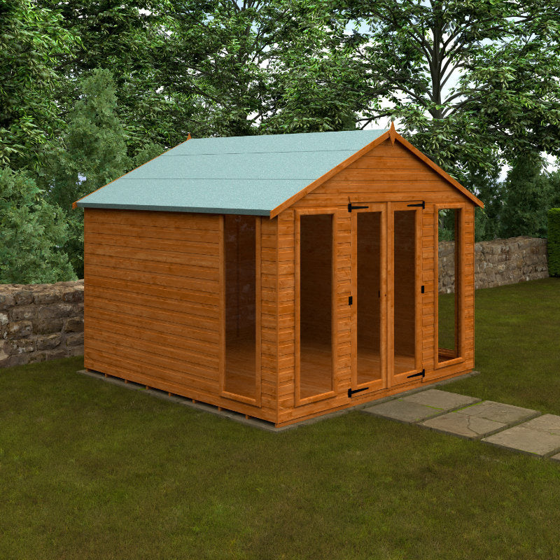 Redlands 10' x 10' Contemporary Summer House | Sheds.co.uk