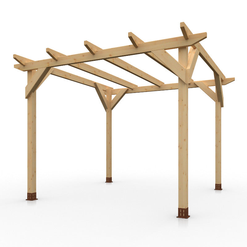 Redlands 10' x 10' Garden Pergola | Sheds.co.uk
