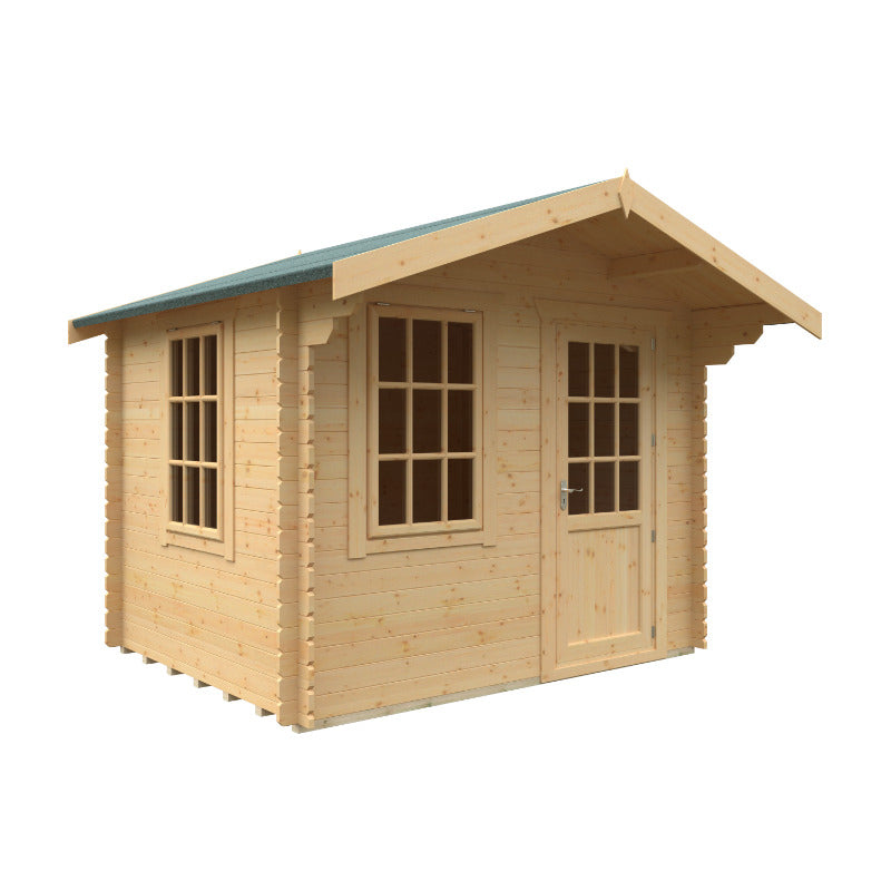 Redlands 10' x 8' Riviera Log Cabin - 28mm | Sheds.co.uk