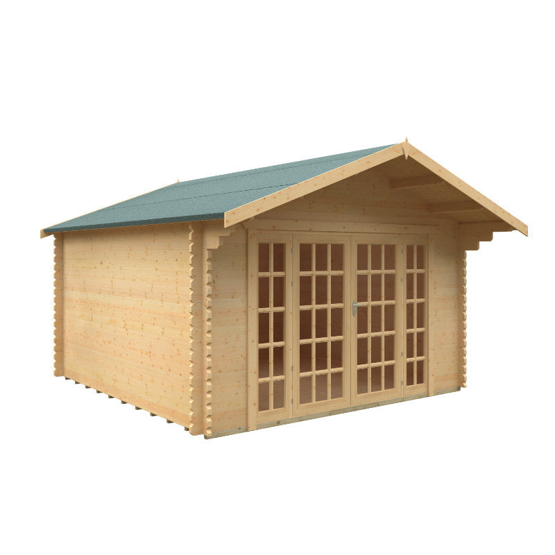 Redlands 4.2m x 4.2m St George Log Cabin | Sheds.co.uk