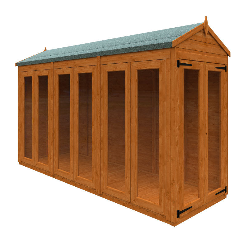 Redlands 4' x 12' Macaw Summer House | Sheds.co.uk