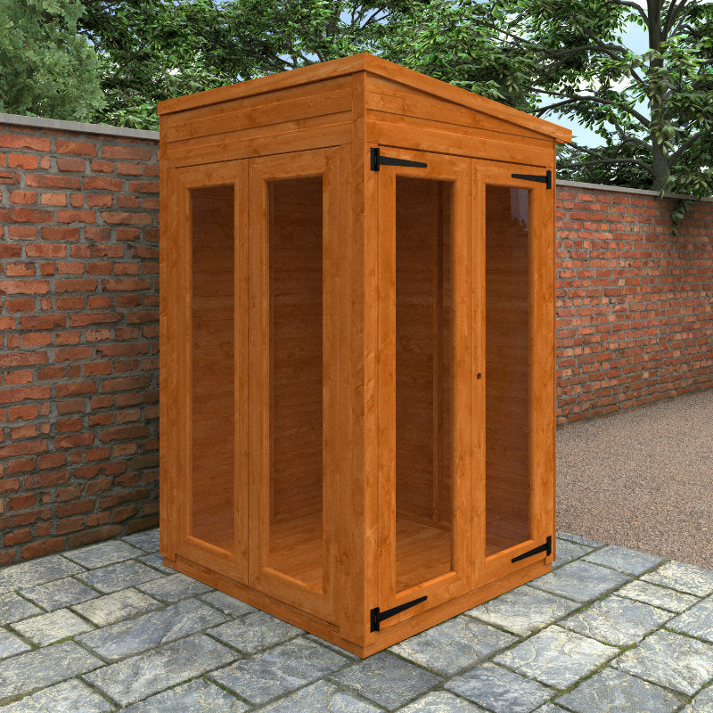Redlands 4' x 4' Magpie Summer House | Sheds.co.uk