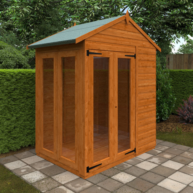 Redlands 4' x 6' Macaw Summer House | Sheds.co.uk