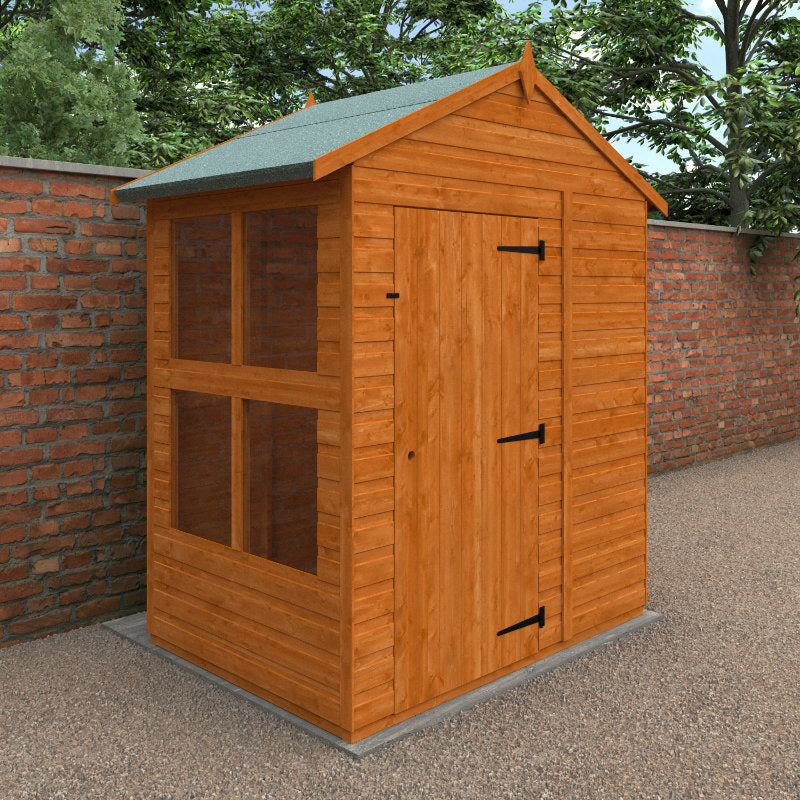 Redlands 4' x 6' Raven Summer House | Sheds.co.uk