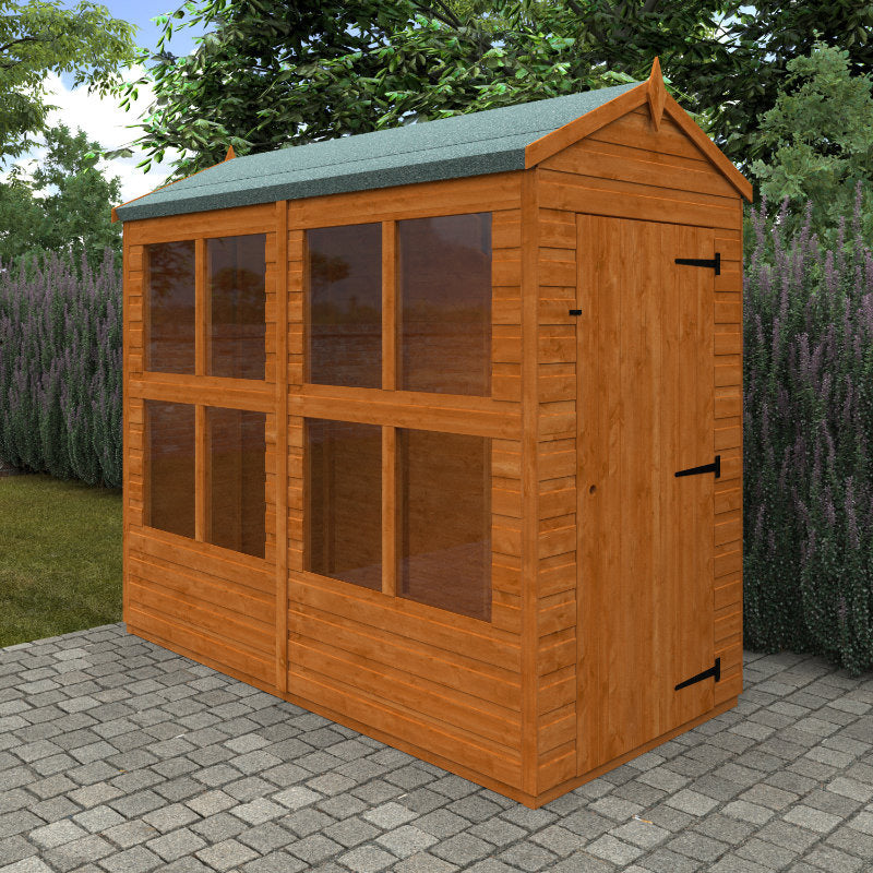 Redlands 4' x 8' Raven Summer House | Sheds.co.uk