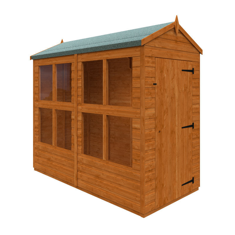 Redlands 4' x 8' Raven Summer House | Sheds.co.uk