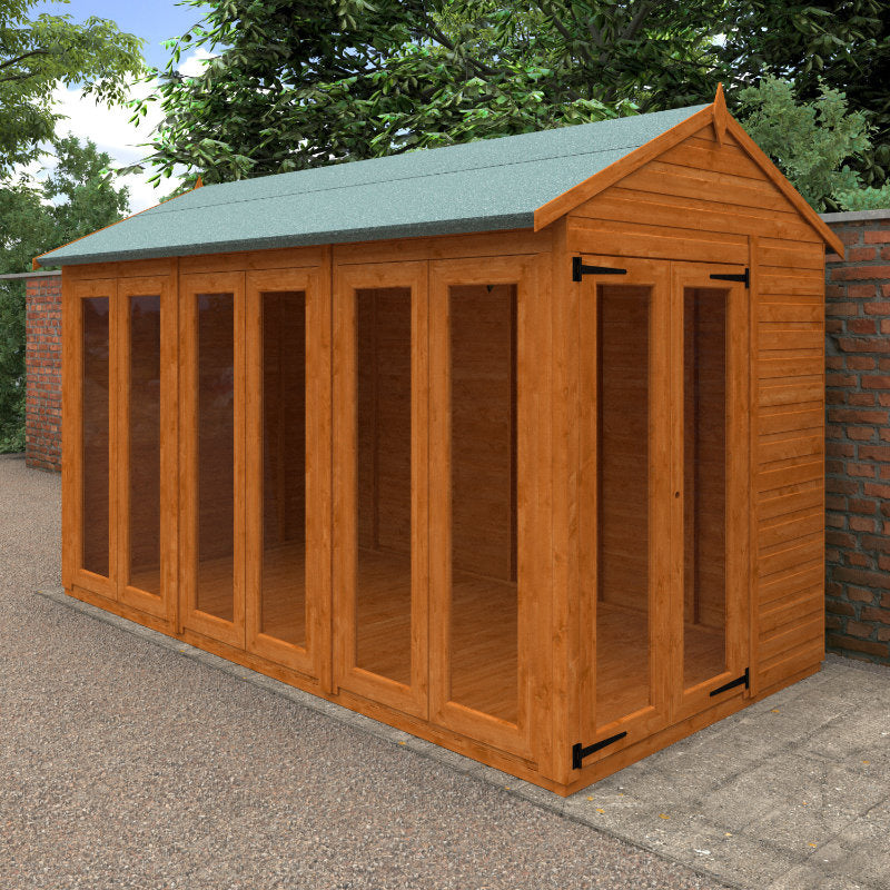 Redlands 6' x 12' Macaw Summer House | Sheds.co.uk