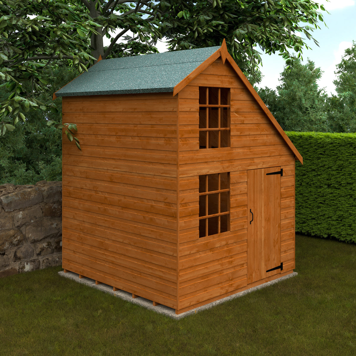 Redlands 6' x 6' Magic Mansion Playhouse | Sheds.co.uk