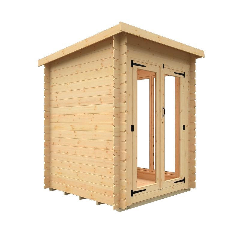 Redlands 6' x 6' Portrush Log Cabin | Sheds.co.uk