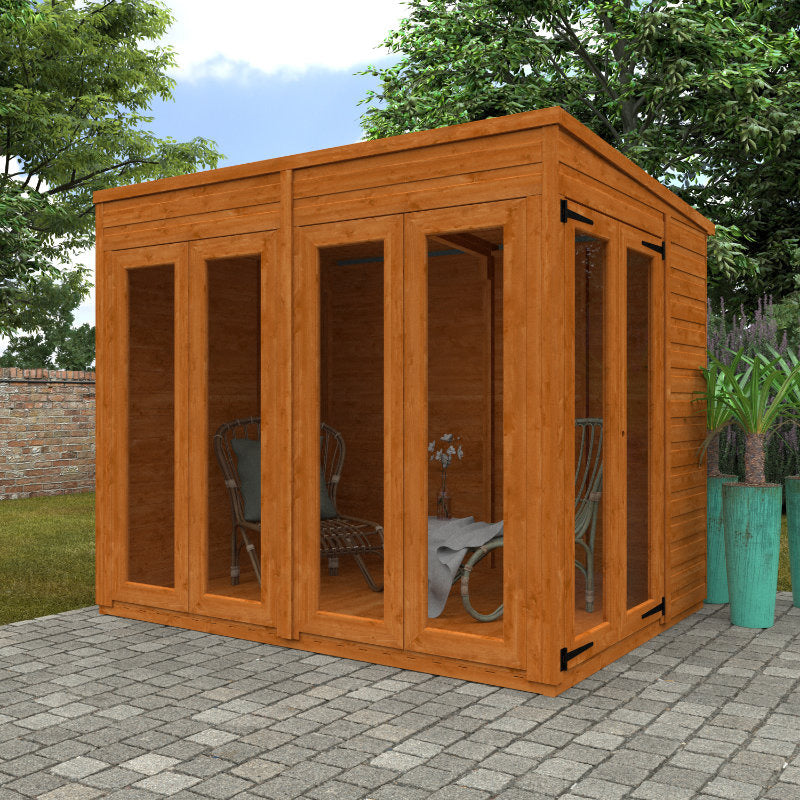 Redlands 6' x 8' Magpie Summer House | Sheds.co.uk