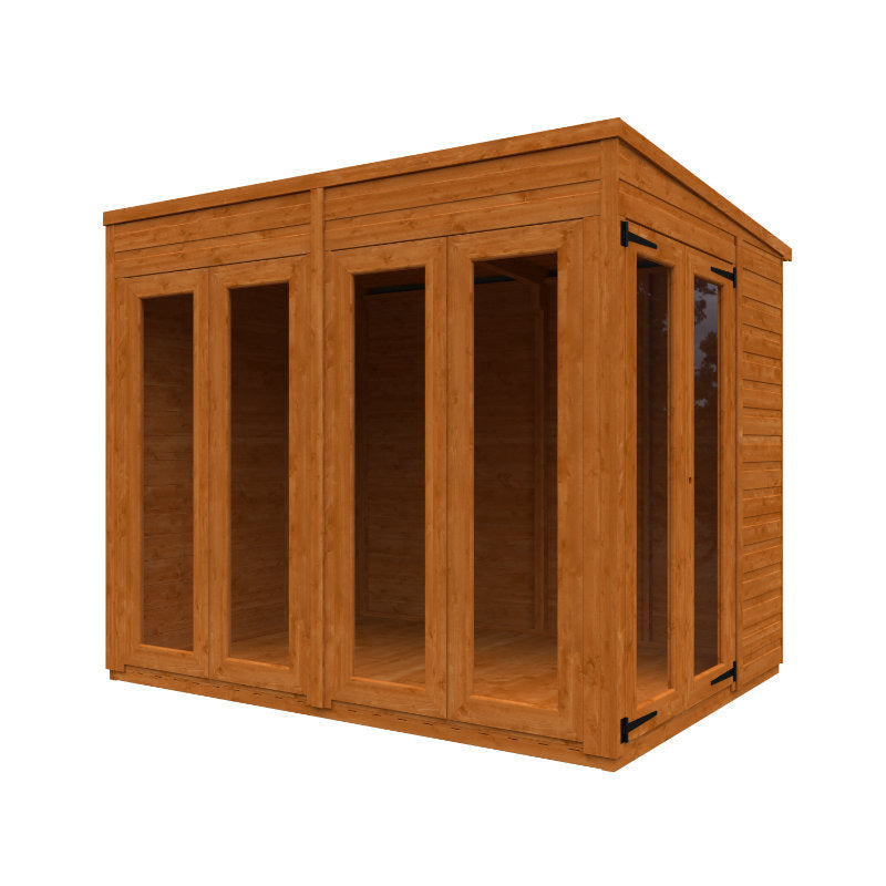 Redlands 6' x 8' Magpie Summer House | Sheds.co.uk