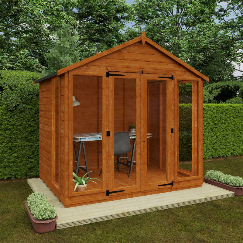 Redlands 8' x 6' Contemporary Summer House | Sheds.co.uk