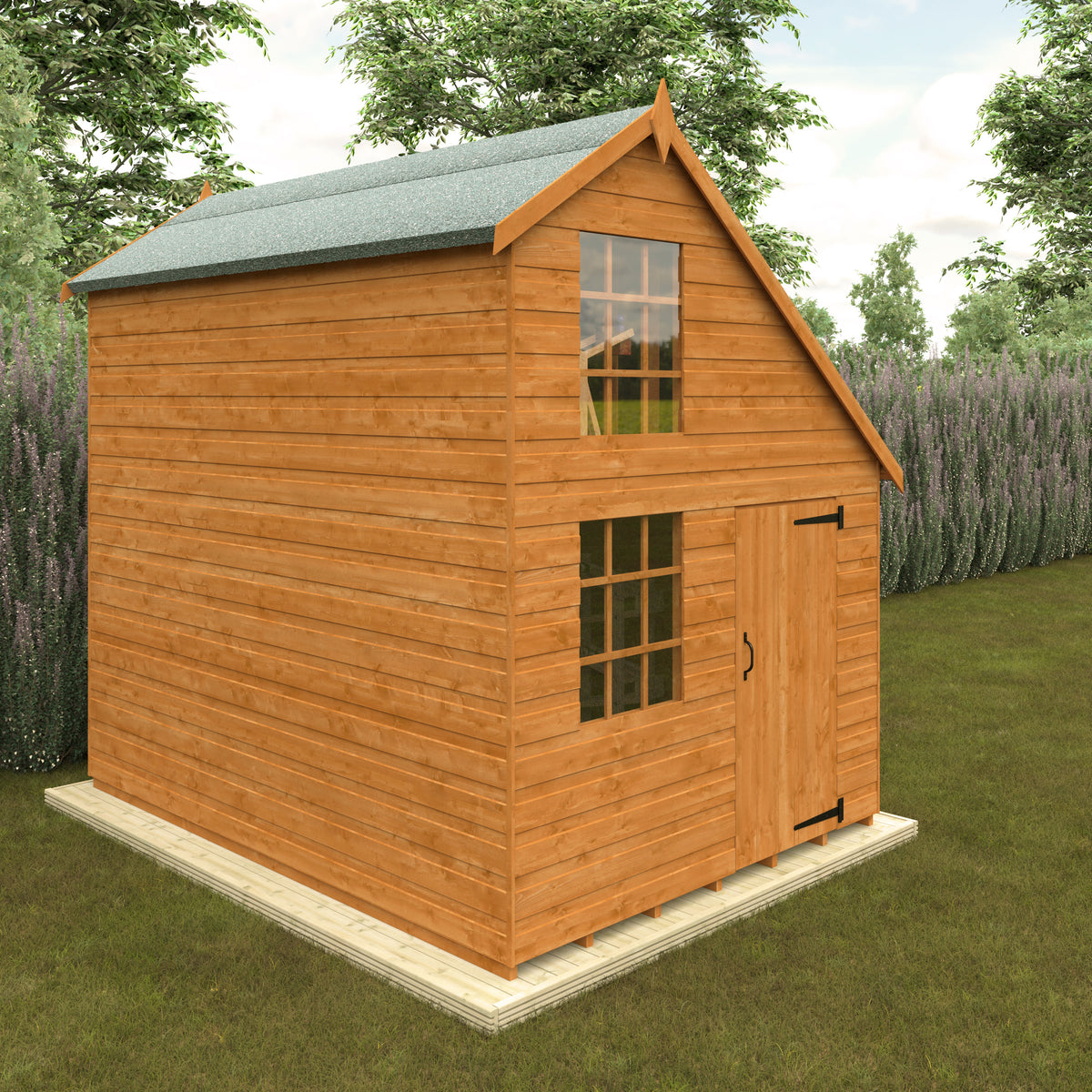 Redlands 8' x 6' Magic Mansion Playhouse | Sheds.co.uk