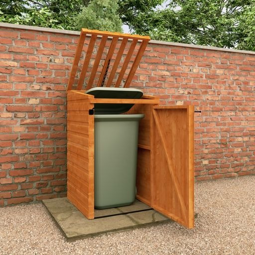 Redlands Shiplap Single Bin Store | Sheds.co.uk