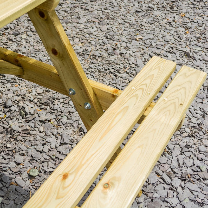 Rowlinson 6' Traditional Picnic Table | Sheds.co.uk