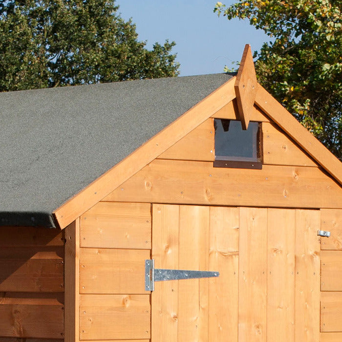 Rowlinson 6' x 4' Shiplap Apex Security Shed | Sheds.co.uk