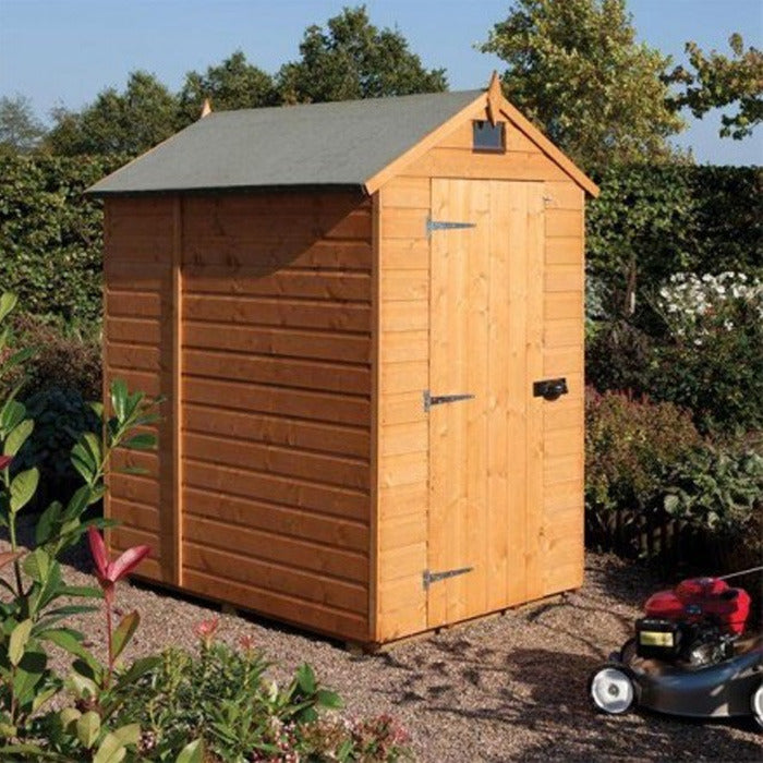 Rowlinson 7' x 5' Shiplap Apex Security Shed | Sheds.co.uk