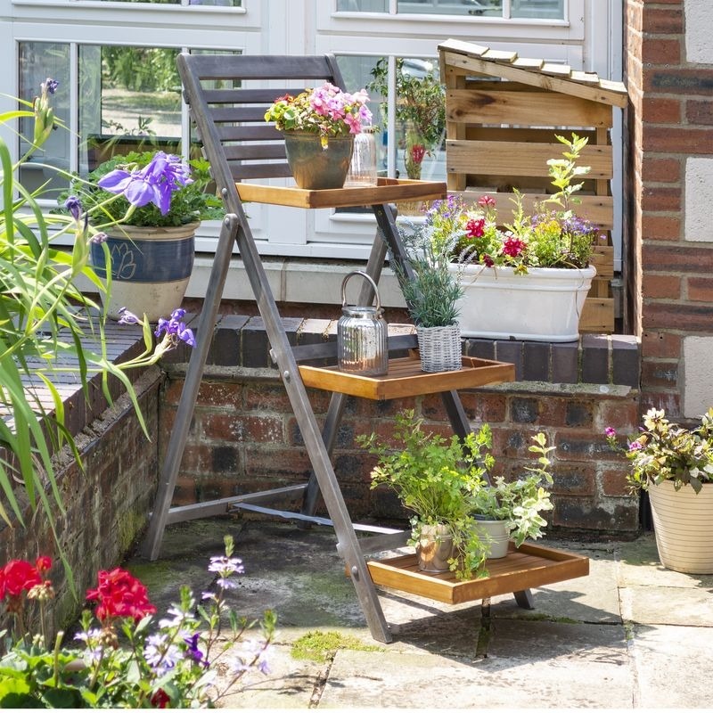 Rowlinson Alderley Plant Ladder - Large | Sheds.co.uk
