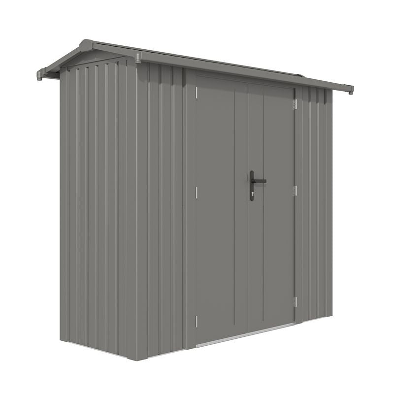 Rowlinson Brentvale 8' x 4' Premium Metal Reverse Apex Shed | Sheds.co.uk