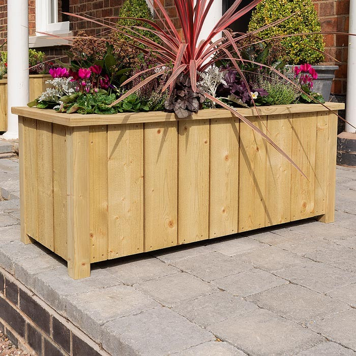 Rowlinson Heritage Rectangular Medium Planter | Sheds.co.uk
