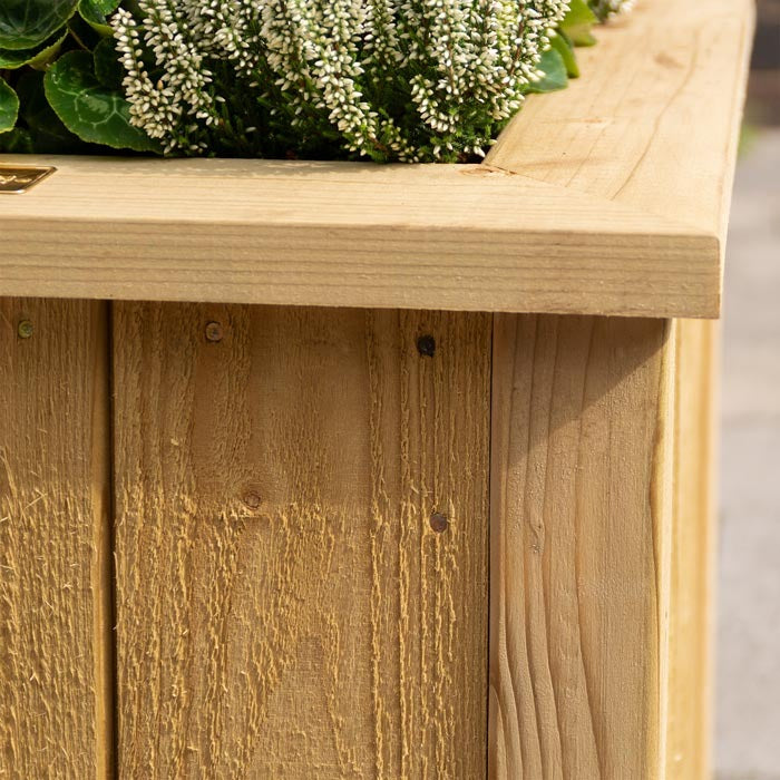 Rowlinson Heritage Square Small Planter | Sheds.co.uk