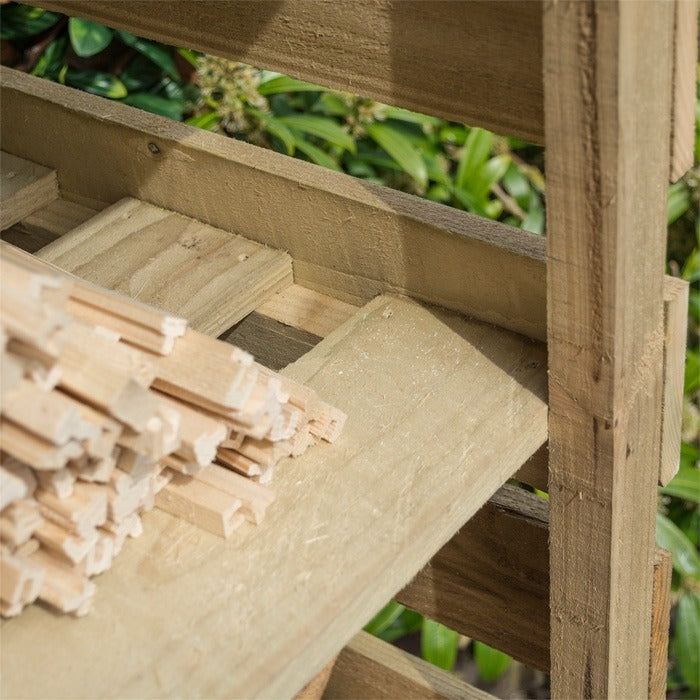 Rowlinson Narrow Log Store | Sheds.co.uk