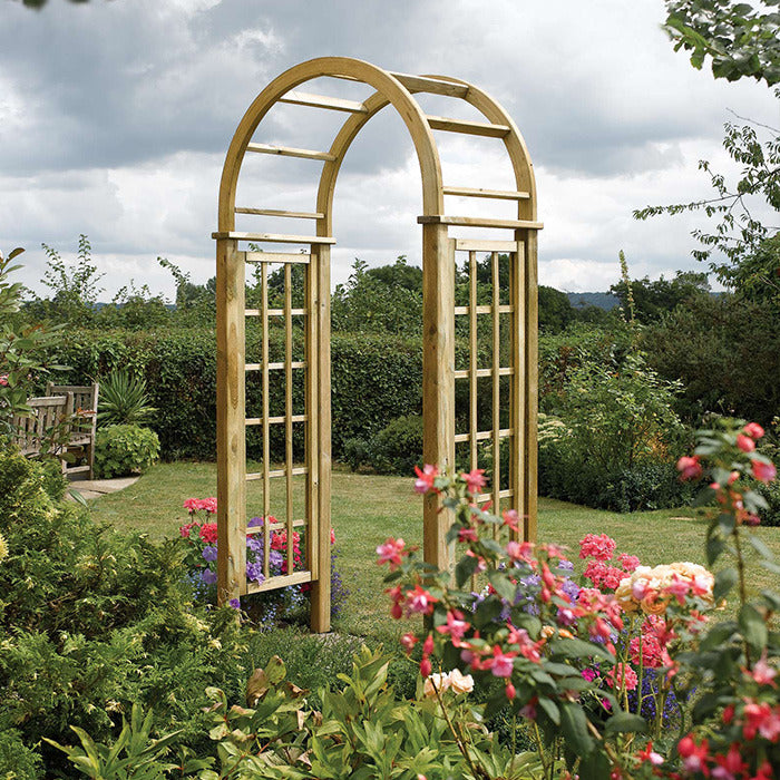 Rowlinson Round Top Arch | Sheds.co.uk
