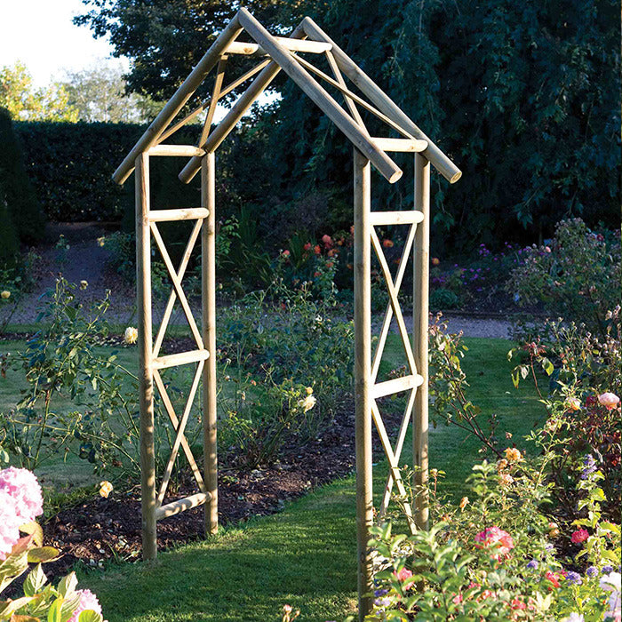 Rowlinson Rustic Arch | Sheds.co.uk