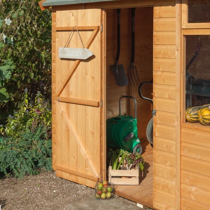 Rowlinson Shiplap Apex Potting Store | Sheds.co.uk