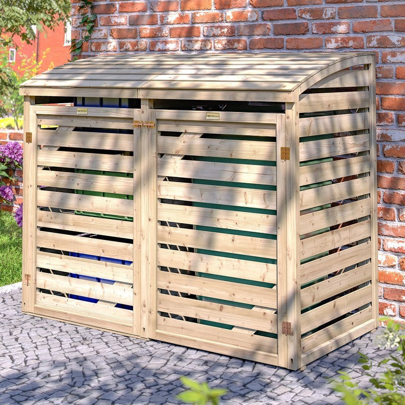 Rowlinson Single Bin Single Box Store | Sheds.co.uk