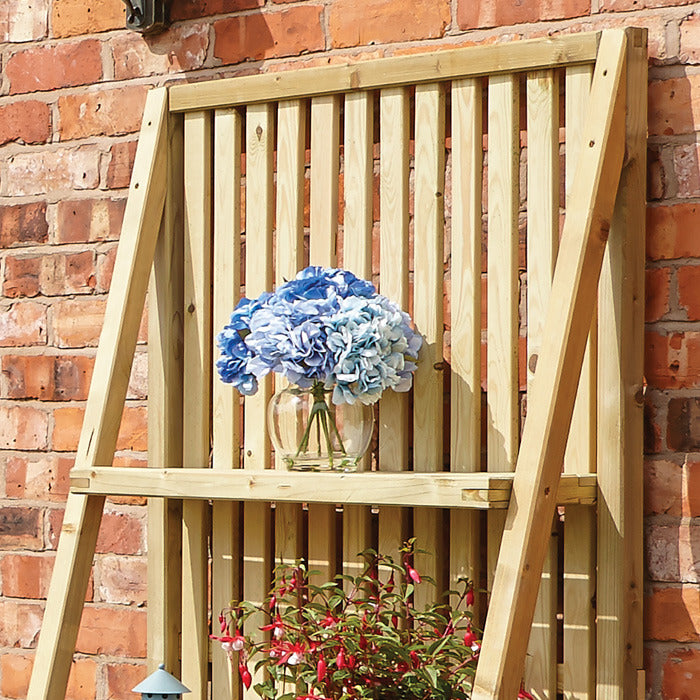 Rowlinson Slatted Plant Stand | Sheds.co.uk