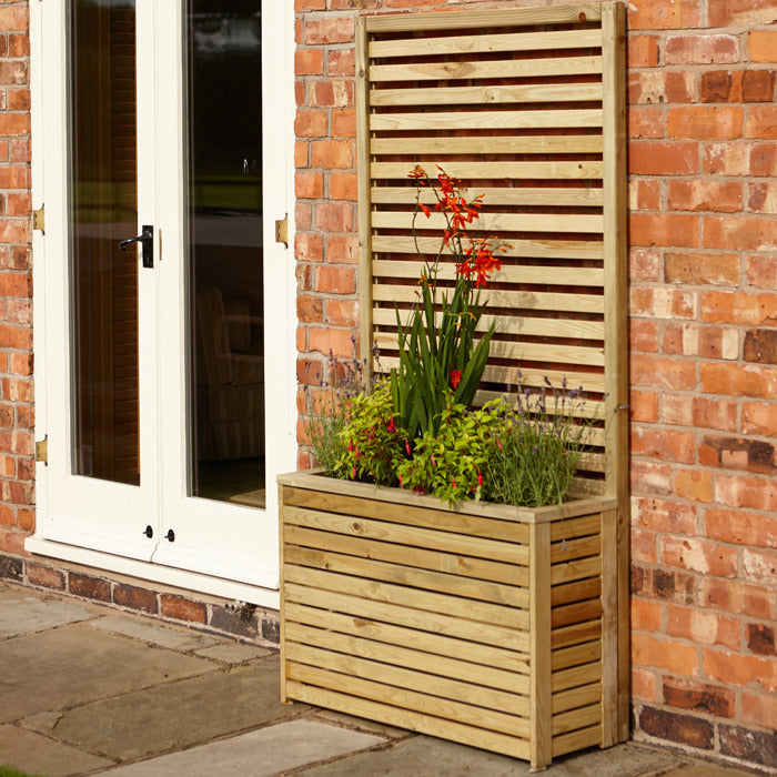 Rowlinson Slatted Plant Stand | Sheds.co.uk