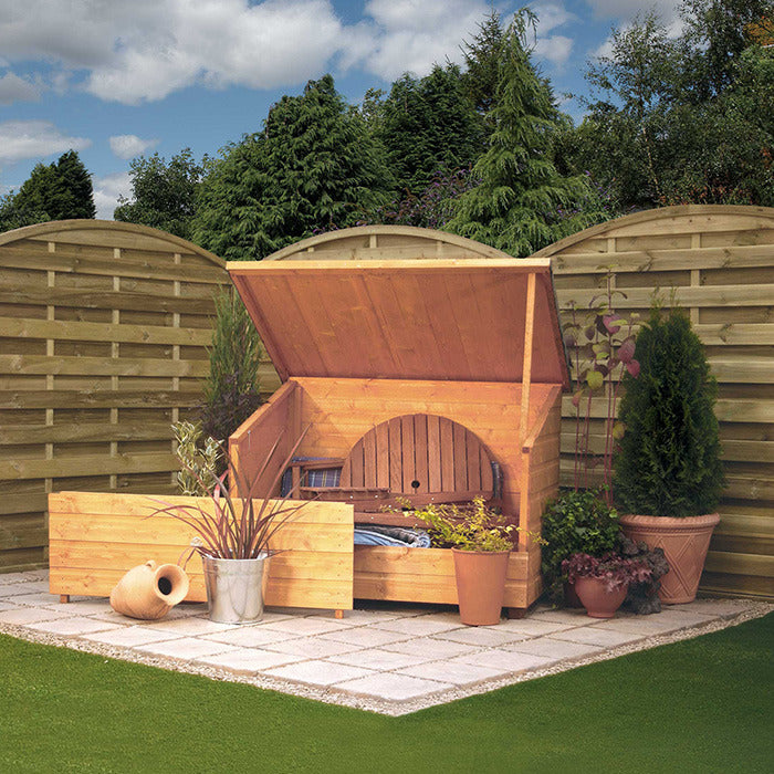 Rowlinson Tongue and Groove Garden Storage Chest | Sheds.co.uk
