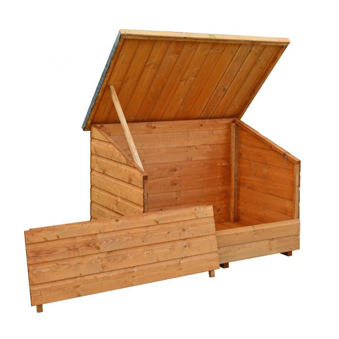 Rowlinson Tongue and Groove Garden Storage Chest | Sheds.co.uk