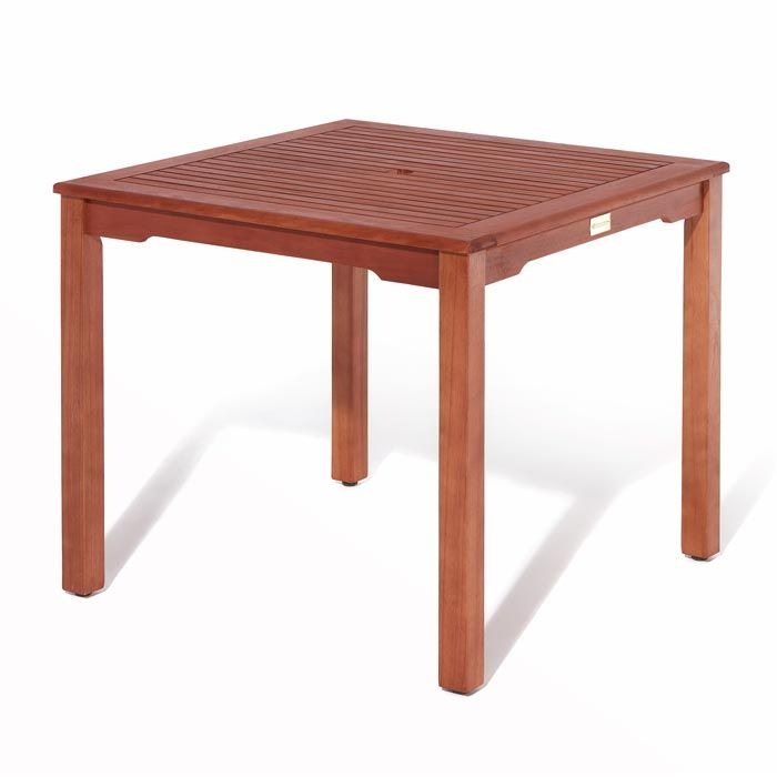 Rowlinson Willington 4 Seater Wooden Square Table Dining Set | Sheds.co.uk