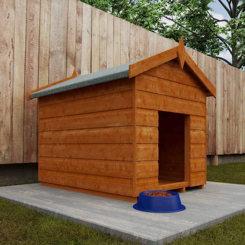 Redlands 4' x 3' Shiplap Dog Kennel | Sheds.co.uk